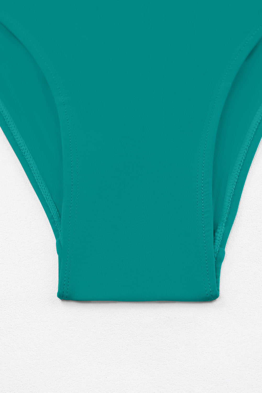 Black Solid Square Neck Sleeveless Tankini Swimsuit